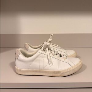 Veja White Cream Sneakers